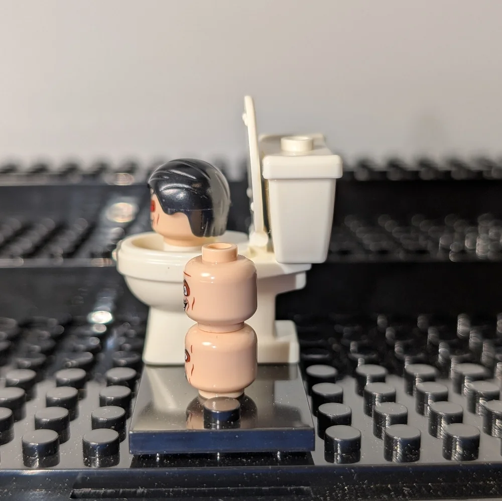 Skibidi Toilet Minifigure- Building Block Toy Camera Man Enemy - Picture 2 of 7